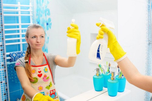 Professional hard floor cleaning in a Kentishtown property