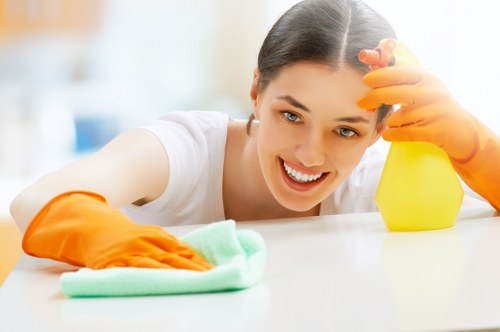 Professional cleaning of a Kentishtown office reception area