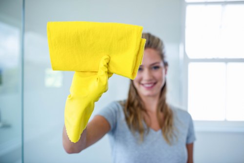 Local Kentishtown cleaner preparing a clean and comfortable environment